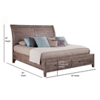 Lit de rangement Asher Sleigh