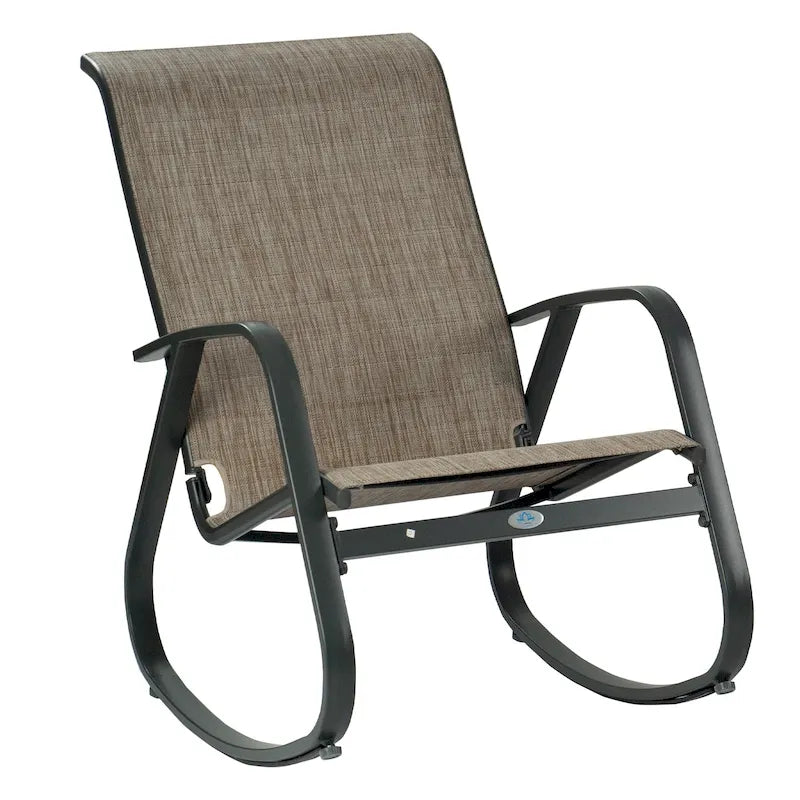 Fauteuil à bascule contemporain d'extérieur Kozyard