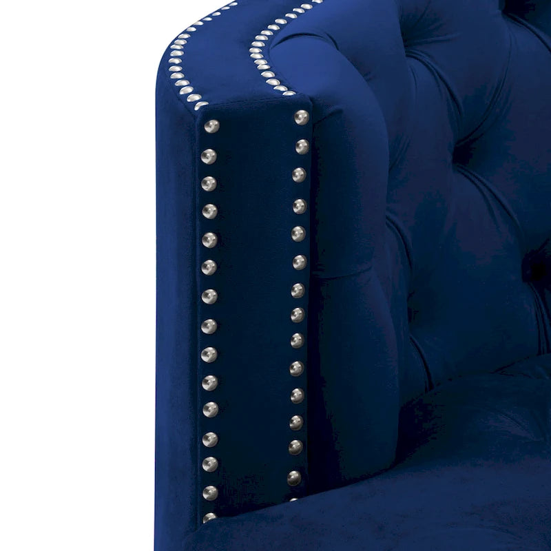 Canapé en velours pour salon