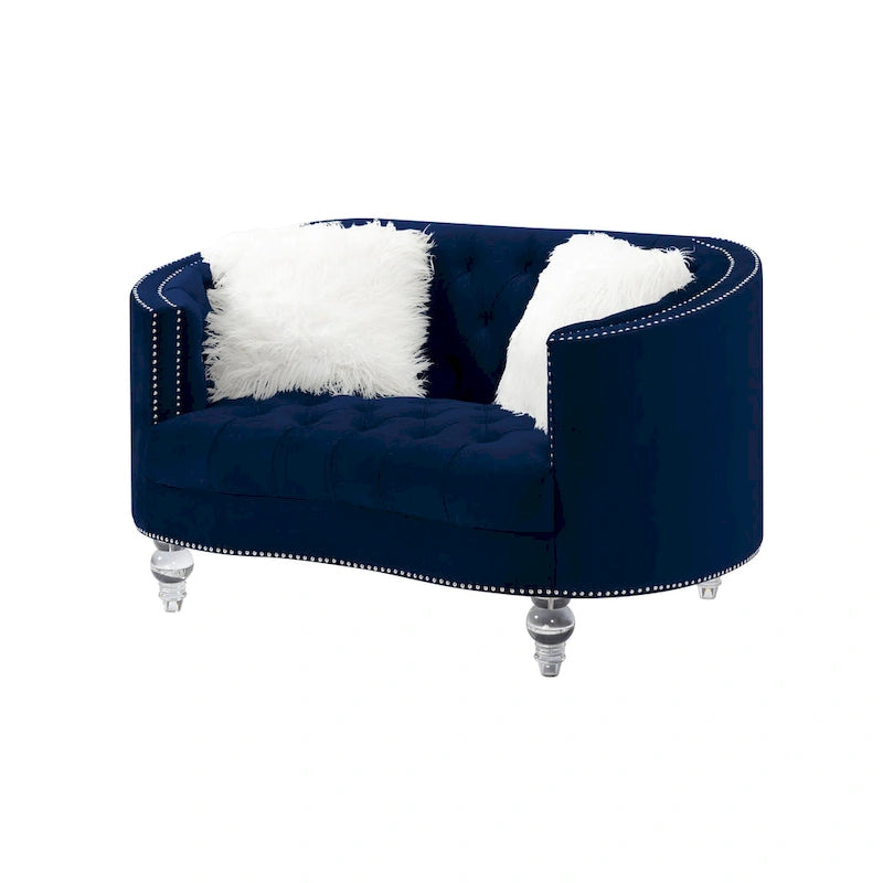 Canapé en velours pour salon