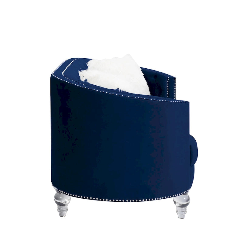 Canapé en velours pour salon