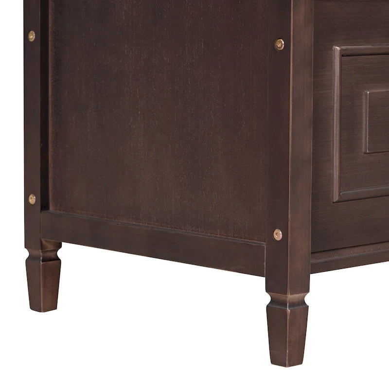 Banc de rangement multifonctionnel pour entrée