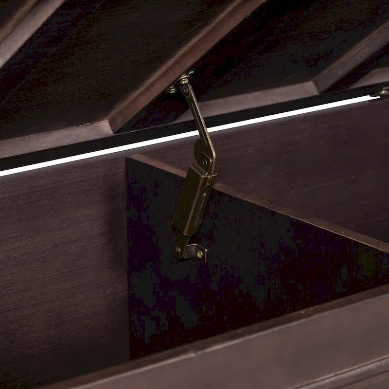 Banc de rangement multifonctionnel pour entrée