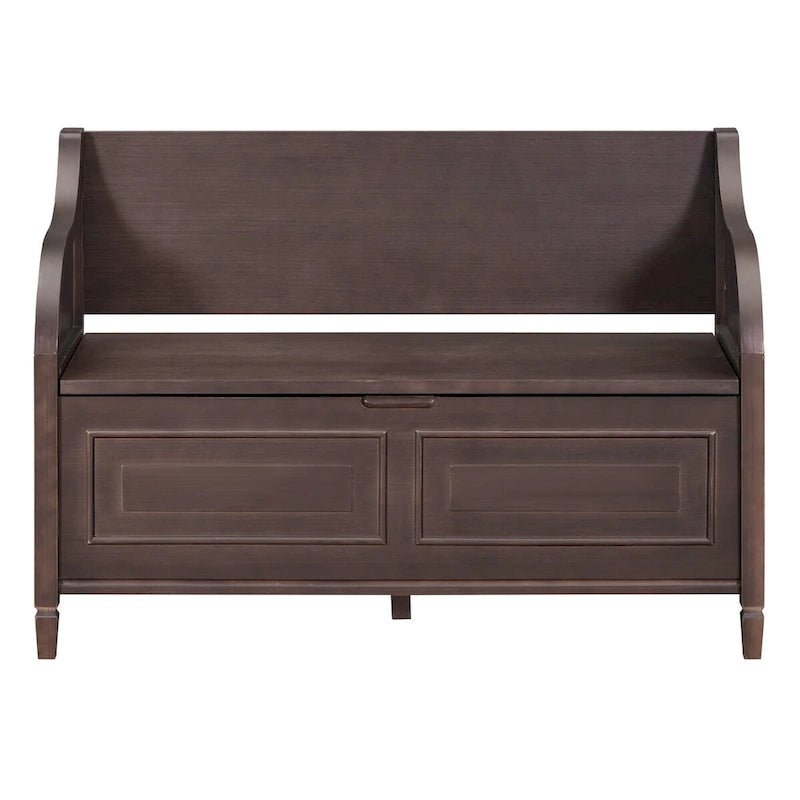 Banc de rangement multifonctionnel pour entrée