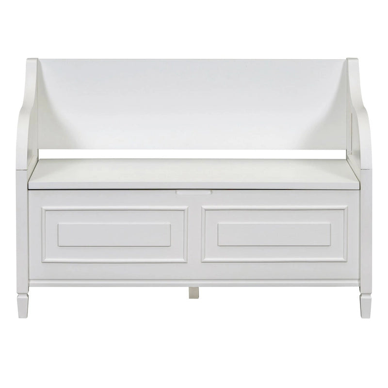 Banc de rangement multifonctionnel pour entrée