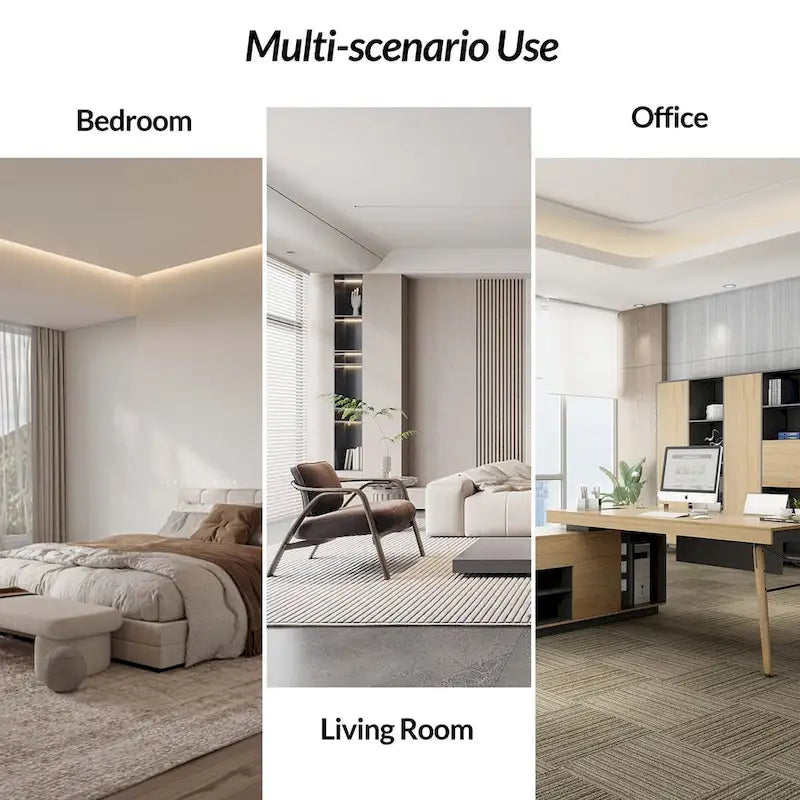 Fauteuil Rebeca moderne à structure métallique avec poches de rangement (lot de 2) par HULALA HOME