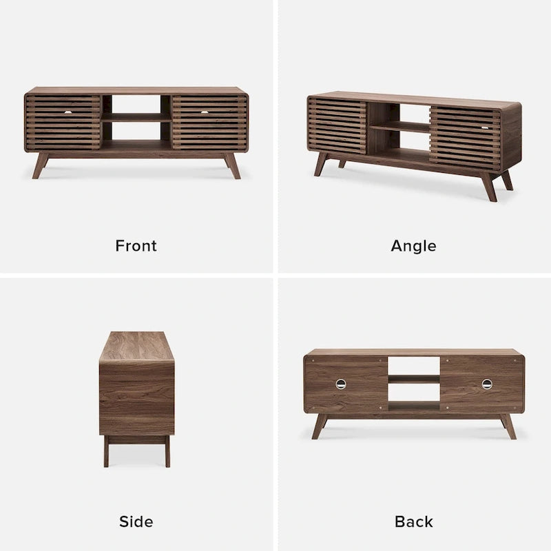 Mopio Ensley 59 Meuble TV haut moderne du milieu du siècle