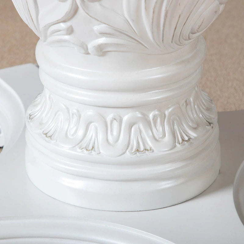 Ensemble de table à manger extensible 9 pièces en bois massif traditionnel Eugene de Furniture of America