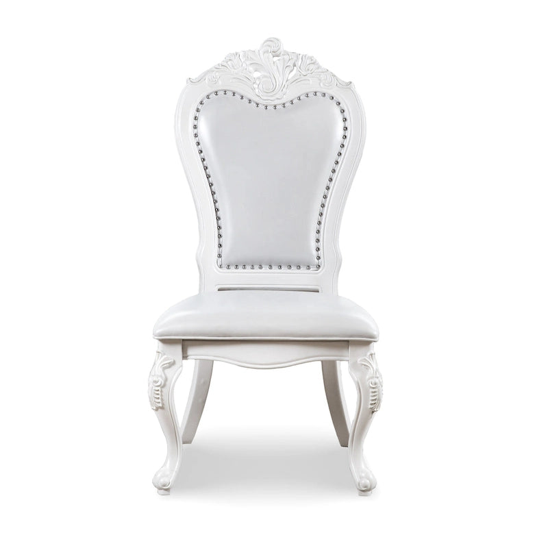 Ensemble de table à manger extensible 9 pièces en bois massif traditionnel Eugene de Furniture of America