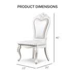 Ensemble de table à manger extensible 9 pièces en bois massif traditionnel Eugene de Furniture of America