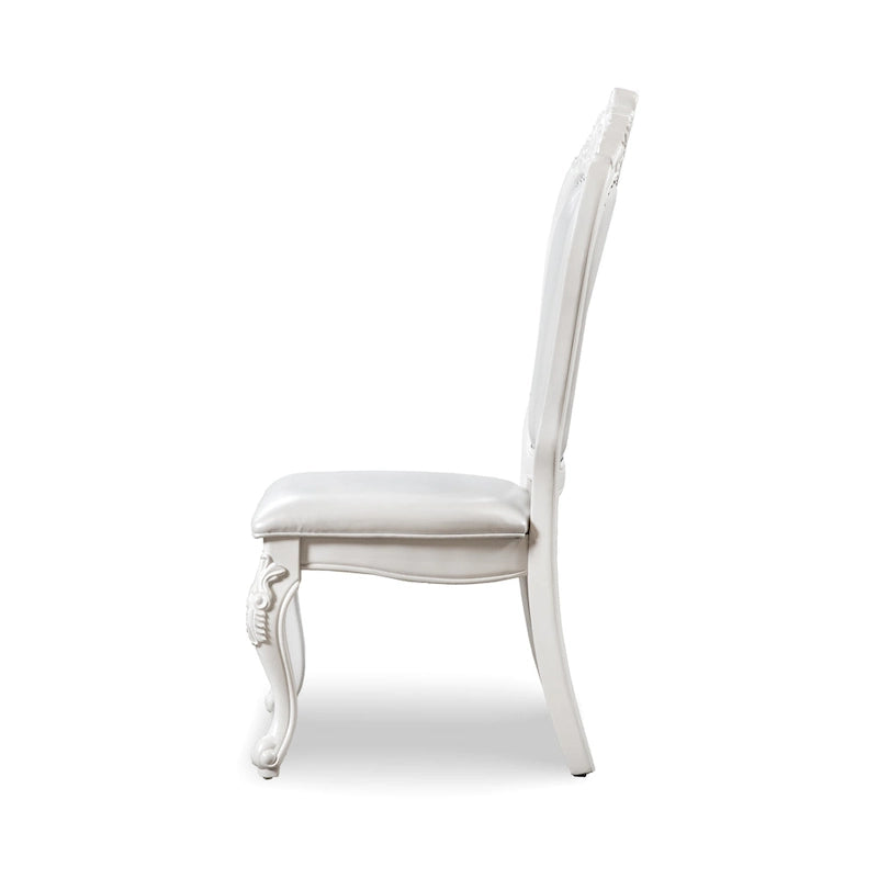 Ensemble de table à manger extensible 9 pièces en bois massif traditionnel Eugene de Furniture of America