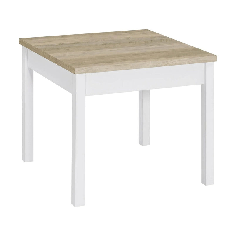 Ensemble de table basse 3 pièces Hudson en pin antique et blanc