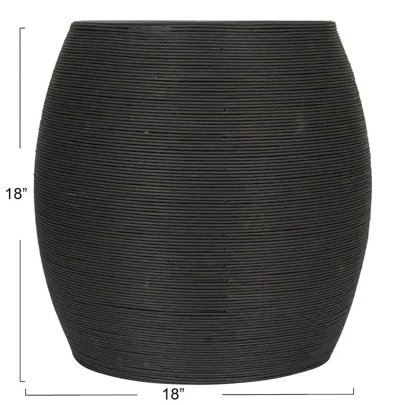 Table d'appoint en rotin