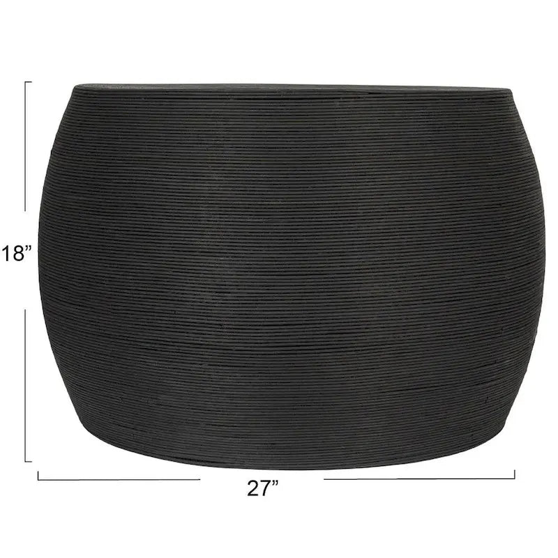 Table d'appoint en rotin