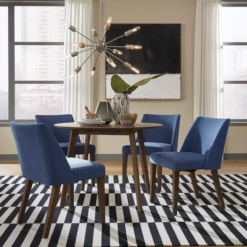 Ensemble de 5 pièces à abattants Space Savers en noyer satiné